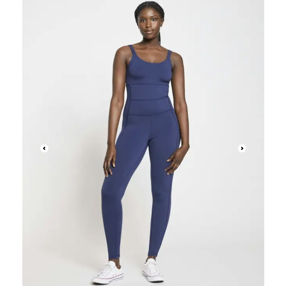 Universal Standard Bodysuit - navy, size 3xs